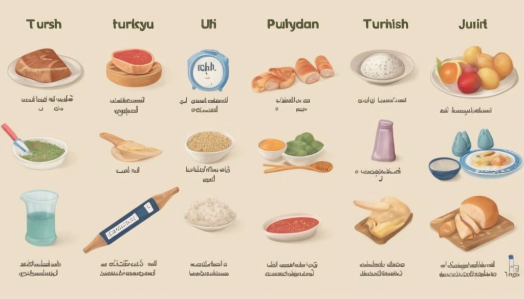 واحدهای اندازه گیری به ترکی استانبولی با تلفظ